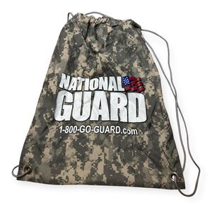 National‎ Guard ACU Bag Digital Camo Drawstring Bag Backpack